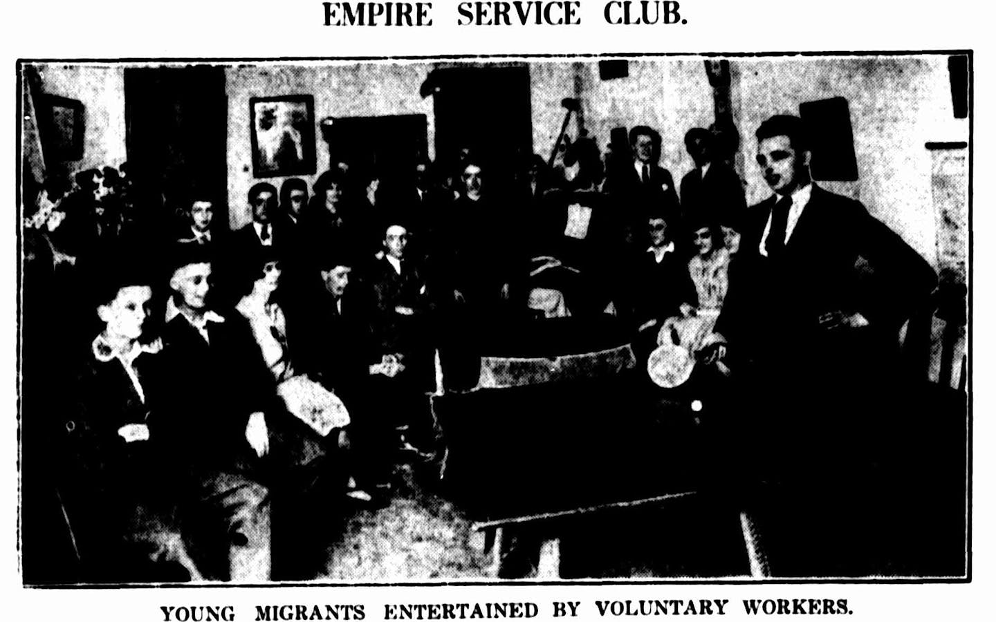 Empire Service Club 97 George St SMH 19 Oct 1926