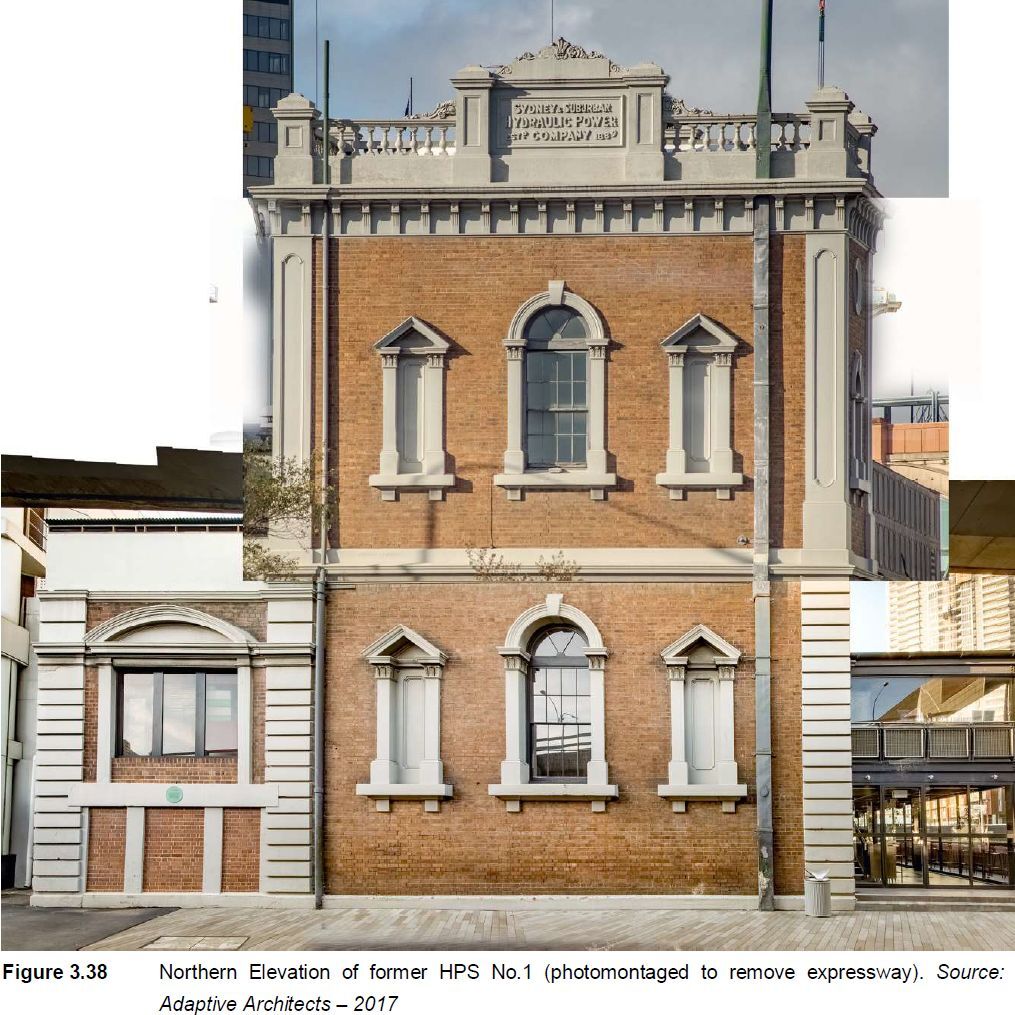 2017 Photomontage of north facade Adaptive Architects for PMNSW