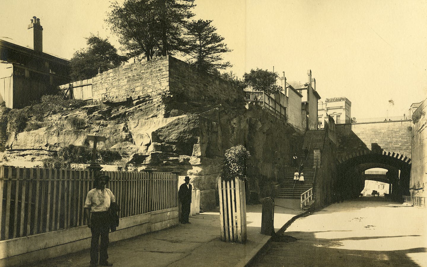Argyle Cut (from Millers Point) 1901