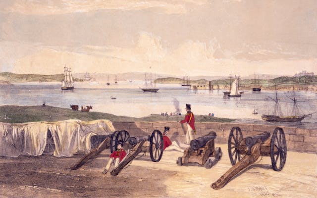Cannon Dawes Battery Guns, 1842