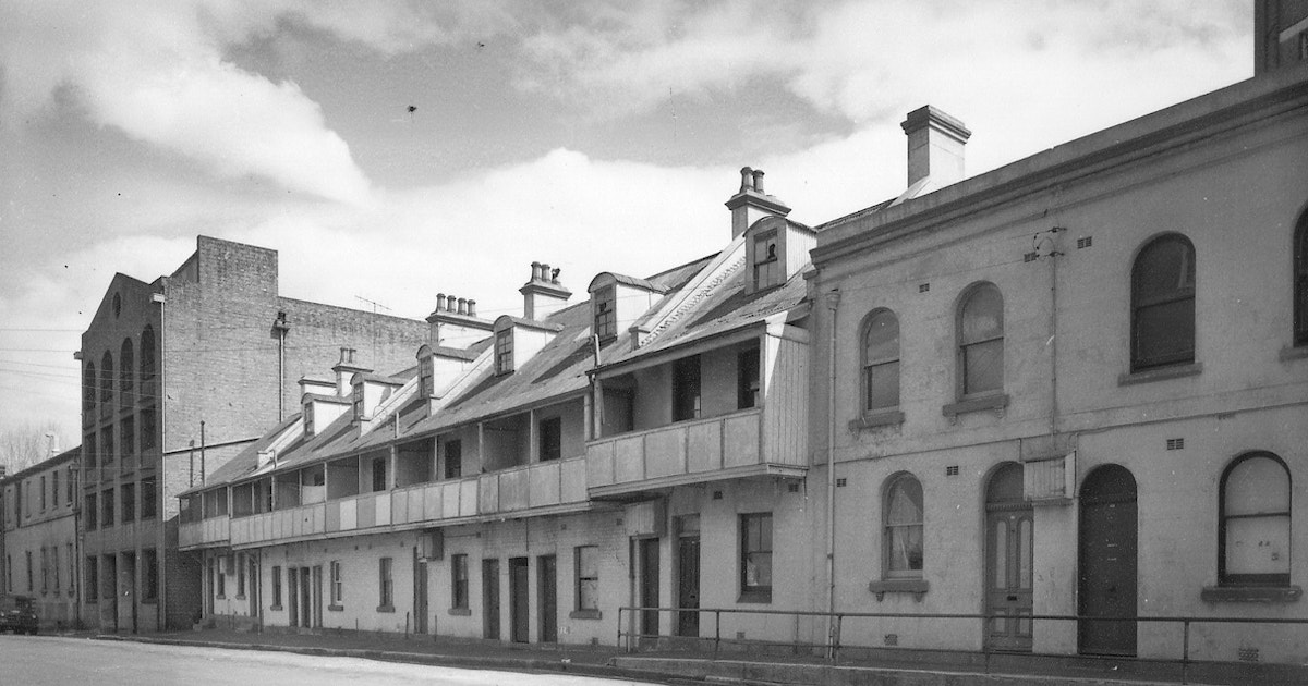 Playfair St Terraces The Rocks Discovery Museum