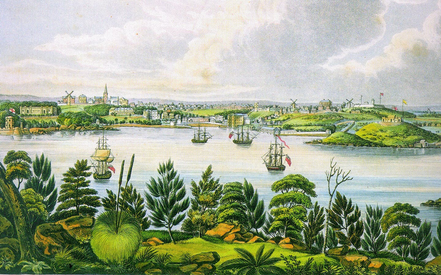 View of Sydney, 1825.
