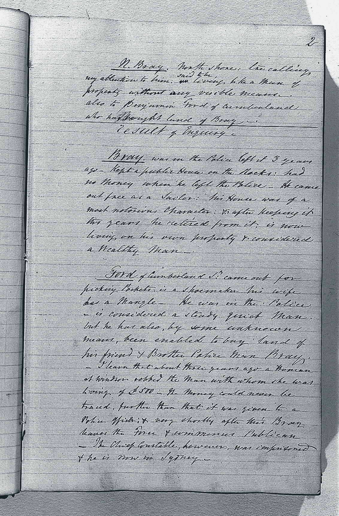 Entry from the Registry of Flash Men